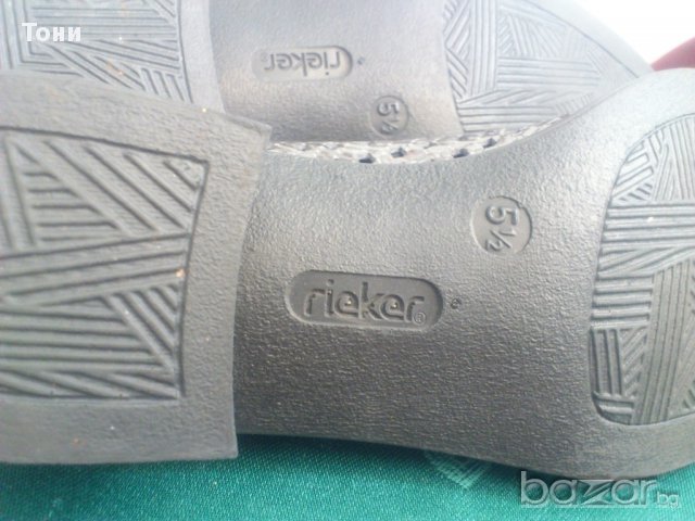 Обувки -rieker antistress, снимка 6 - Дамски ежедневни обувки - 14970376