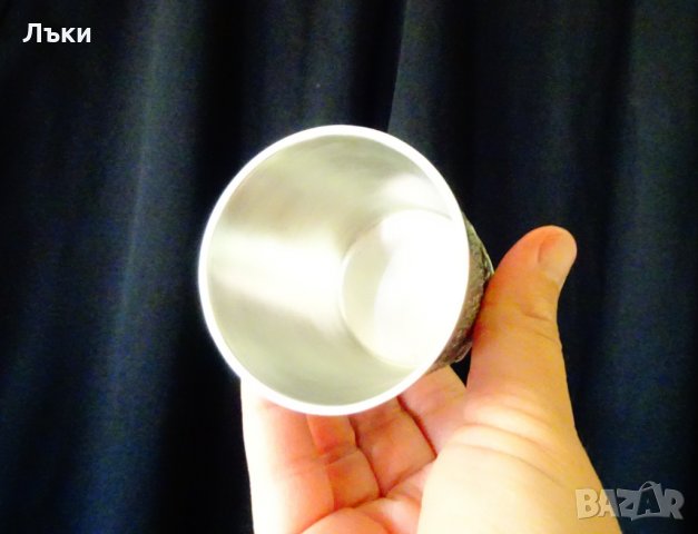 Калаена чаша с картина Lindenwirtin,120 мл., снимка 3 - Антикварни и старинни предмети - 25412828