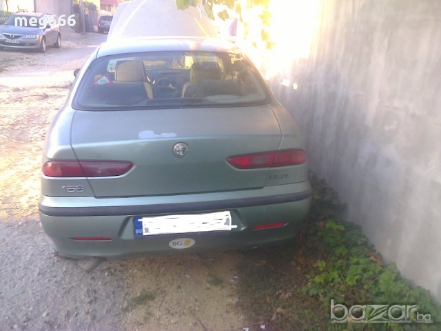 Алфа Ромео-156 дизел на части-светлозелен металик-двигател -без номер , снимка 3 - Автомобили и джипове - 19690642