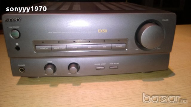 *sony ta-ex50-integrated stereo amplifier-внос англия, снимка 5 - Ресийвъри, усилватели, смесителни пултове - 10409756