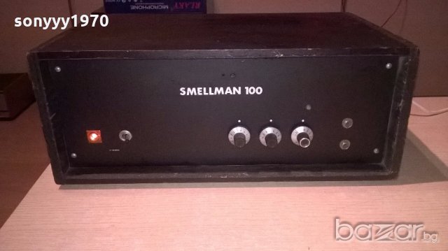 smellman-stereo amplifier-внос швеицария, снимка 2 - Ресийвъри, усилватели, смесителни пултове - 19769367
