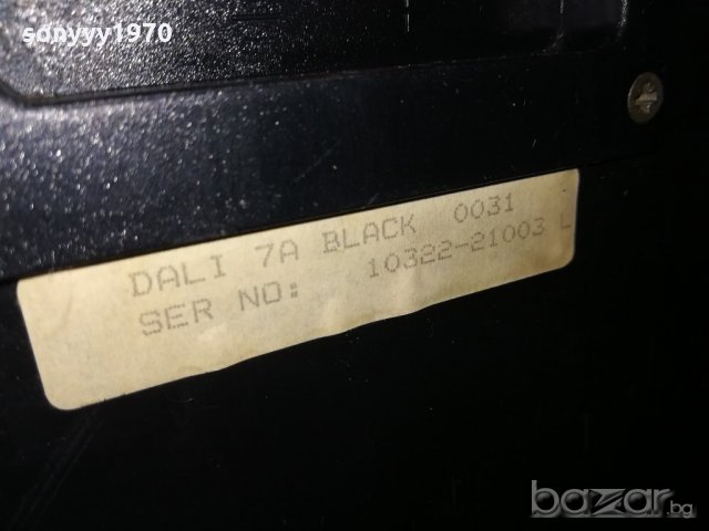 dali 7a black-2бр-с нови гънки-внос швеицария-95х31х28см, снимка 9 - Тонколони - 20894360