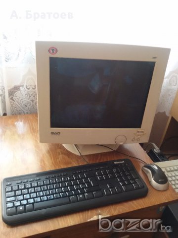Компютър + монитор, мишка, клавиатура
