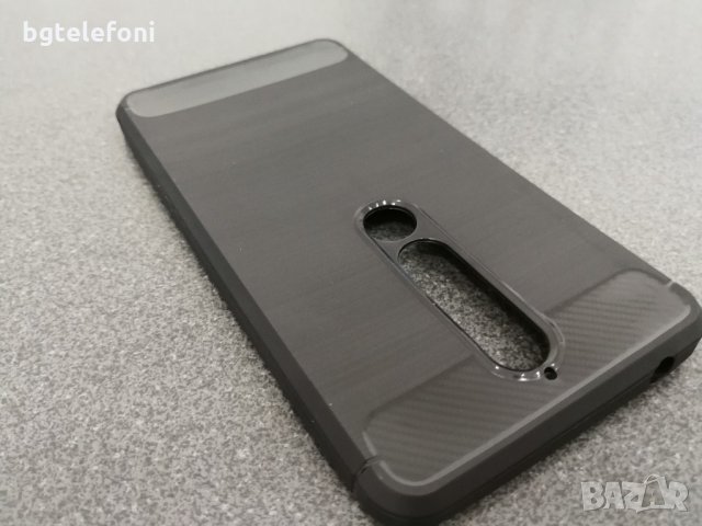 Nokia 6.1 2018 тефтер и силиконов гръб Carbon, снимка 5 - Калъфи, кейсове - 21725148