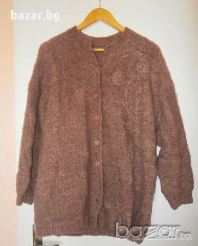 Дамска плетена вълнена жилетка, снимка 3 - Жилетки - 9000636