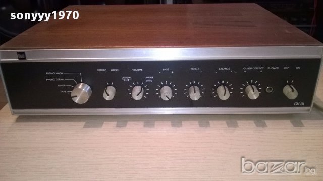 dual cv31 amplifier-made in germany-внос SWISS, снимка 4 - Ресийвъри, усилватели, смесителни пултове - 14244476