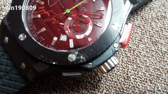 Часовник HUBLOT GENEVE/Ayrton Senna, снимка 4 - Мъжки - 22001178