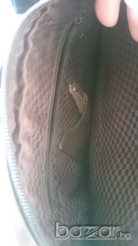 чанта естествена кожа тип раничка, снимка 3 - Спортна екипировка - 19610227