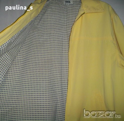 Жълто яке "Cecil" / голям размер , снимка 5 - Якета - 14452426