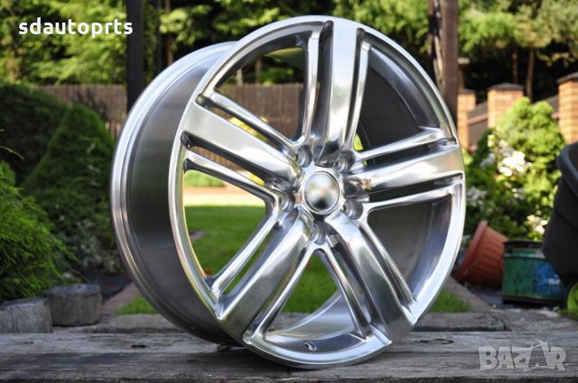 20" Ал. Джанти Хромирани Ауди 5X130 AUDI Q7, снимка 3 - Гуми и джанти - 26021829