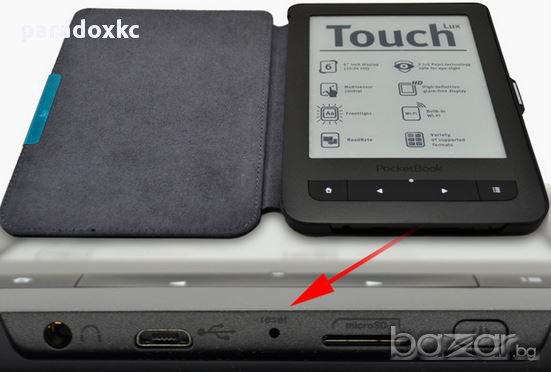 Калъф за Pocketbook Touch 622 и Touch Lux 623, снимка 2 - Таблети - 10605811