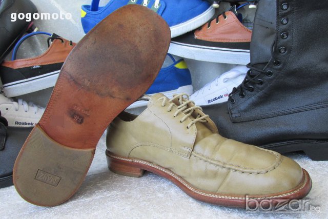 BIG BOY MANZ original, N- 46 - 47, MADE in GERMANY, 100% висококачествена естествена кожа, снимка 18 - Официални обувки - 17887160