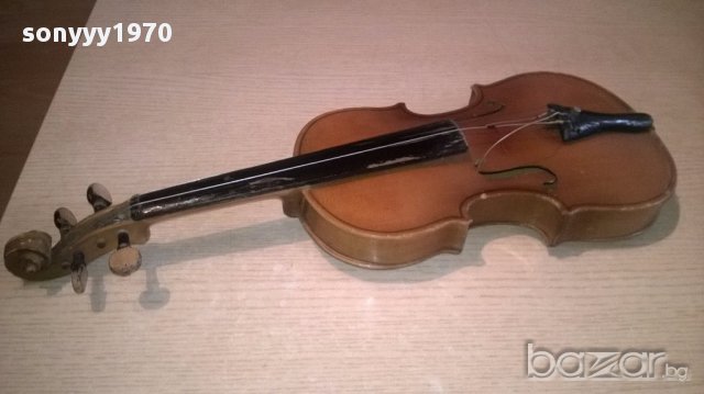 Цигулка за ремонт-реставрация-52х18х7см, снимка 2 - Струнни инструменти - 18059991