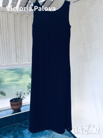 Красива удобна черна рокля, снимка 7 - Рокли - 25789076