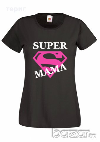 супер мама, снимка 6 - Тениски - 12960338