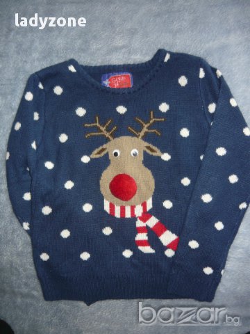 Сладко пуловерче от Англия, снимка 3 - Детски пуловери и жилетки - 9142034