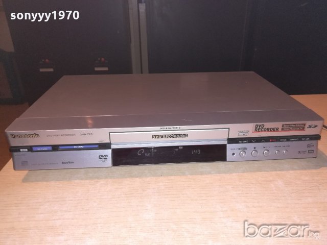 panasonic dmr-e60ep dvd recorder-made in japan-внос швеицария, снимка 7 - Плейъри, домашно кино, прожектори - 21238093