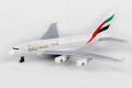 Еърбъс 380 самолет модел макет Airbus Emirates метален авиокомпания летище рекламен полет лайнер, снимка 3