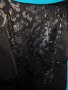 Нова вталена черна рокля-L/XL., снимка 3