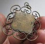 Красива висулка със зелен камък за колие, антика, бижу, броеница, гердан, Нефертити, пустиня , снимка 2