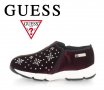 ПРОМО 🍊 GUESS № 39 и 40 🍊 Дамски обувки/кецове в цвят бордо с камъни нови с кутия, снимка 7