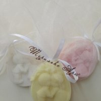 Сватбени подаръци за гости-ароматни сапуни сладки младоженци, снимка 3 - Кетъринг - 20763954