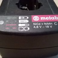 Metabo-зарядно за батерии за винтоверт-внос швеицария, снимка 4 - Винтоверти - 15468580