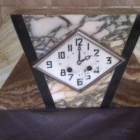 стар каминен часовник арт деко, снимка 1 - Антикварни и старинни предмети - 23353045