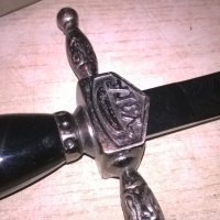 нож сабя-кама с ножница-метални-38х11см-внос швеицария, снимка 6 - Колекции - 23651655