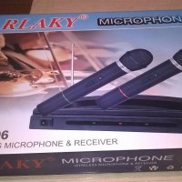 нови безжични микрофони с приемник, снимка 5 - Микрофони - 19300560