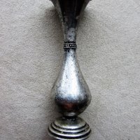 Сребърна вазичка, снимка 7 - Антикварни и старинни предмети - 19597424