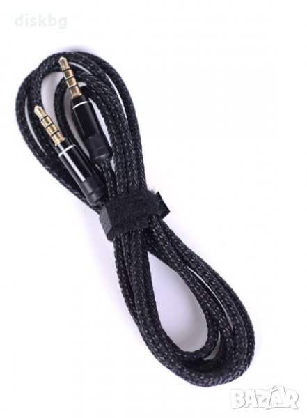 Нов кабел 3.5mm ст. жак М на 3.5mm ст. жак М с 4 пина, снимка 1