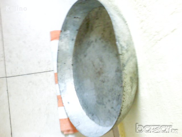 Старинна Медна калайдисана тава за сладко - 1898 г., ръчна изработка - Реликва, снимка 1