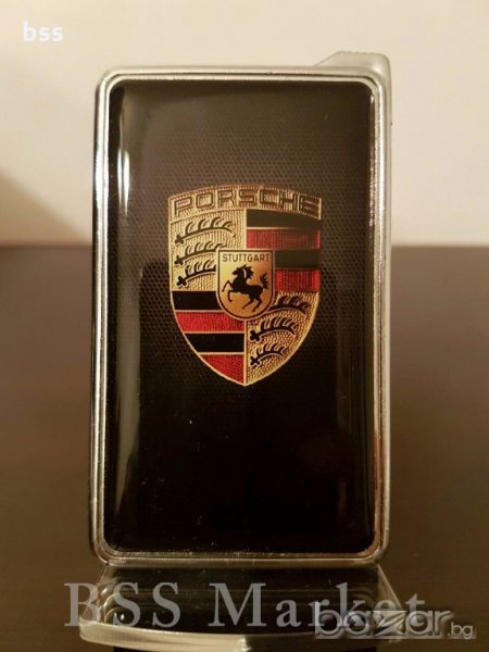 Код: 6/122 Метална запалка с логото на Порше / Porsche, снимка 1