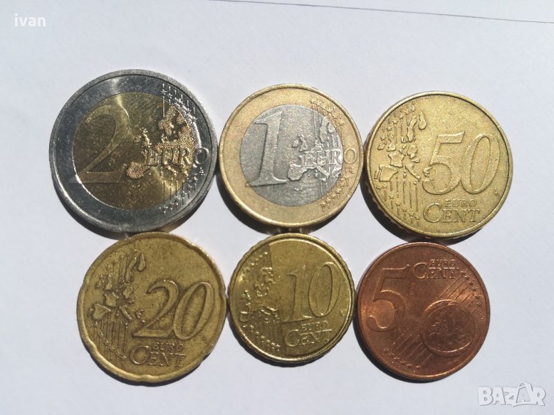 Купувам евро и евроцентове на монети може и количества, снимка 1