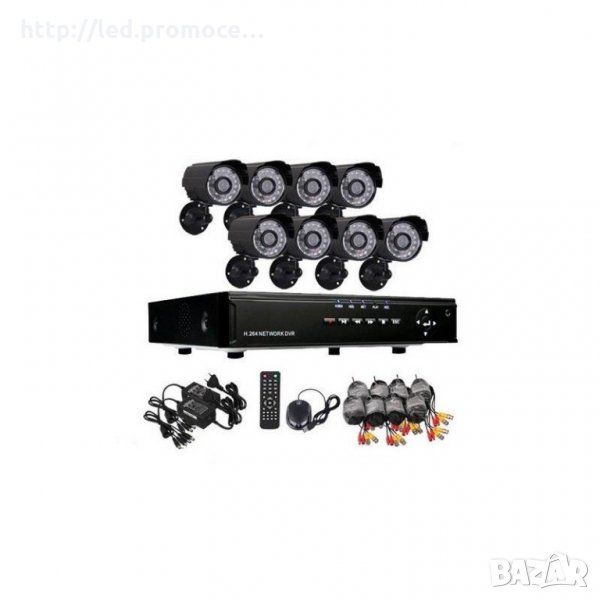 8-канална записваща, цифрова видеосистема KYX-7008-8, снимка 1