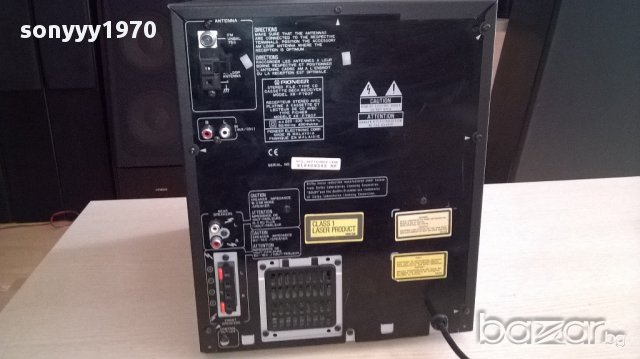 pioneer xr-p760f-tuner/cd/deck/amplifier-490watts-швеицария, снимка 15 - Ресийвъри, усилватели, смесителни пултове - 12612668