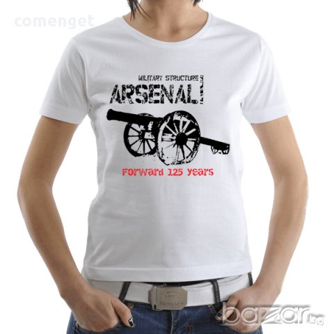 NEW! Дамски тениски ARSENAL FORWARD! Поръчай модел с ТВОЯ идея!, снимка 3 - Тениски - 16210612