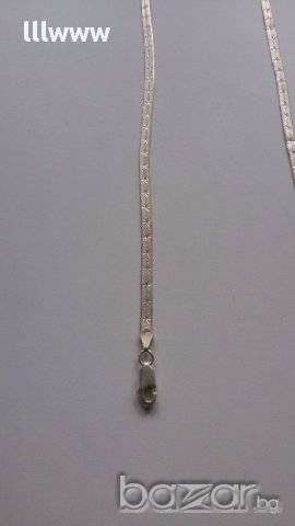 Сребърно ланче Италия, снимка 5 - Колиета, медальони, синджири - 10607361