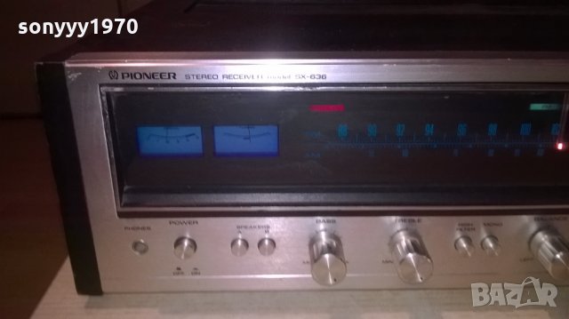 pioneer-made in japan РЕТРО receiver-внос швеицария, снимка 12 - Ресийвъри, усилватели, смесителни пултове - 25291568