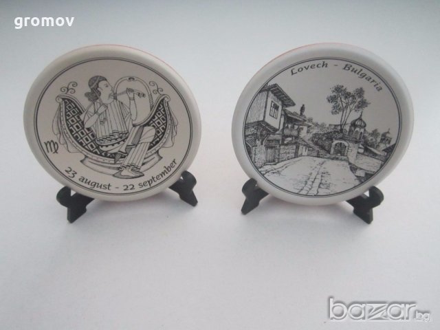 малки сувенирни чинийки, снимка 1 - Декорация за дома - 19254724