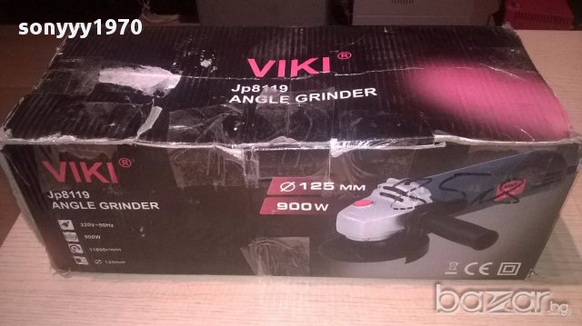Ъглошлаиф 900вата-нов в кашон, снимка 5 - Други инструменти - 16518984