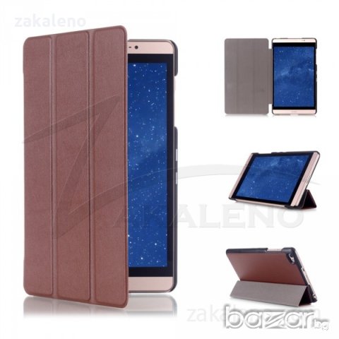 Стилен кожен калъф за таблет Huawei MediaPad M2 8.0, снимка 2 - Таблети - 21422906