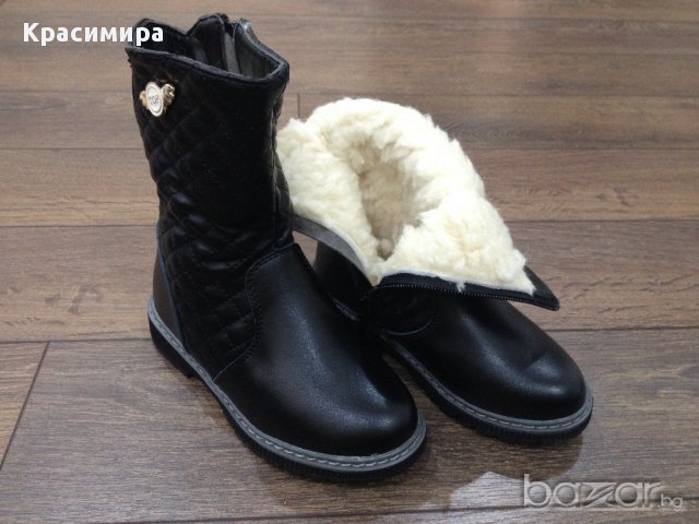 Елегантни детски ботуши 27, снимка 2 - Детски боти и ботуши - 16221147