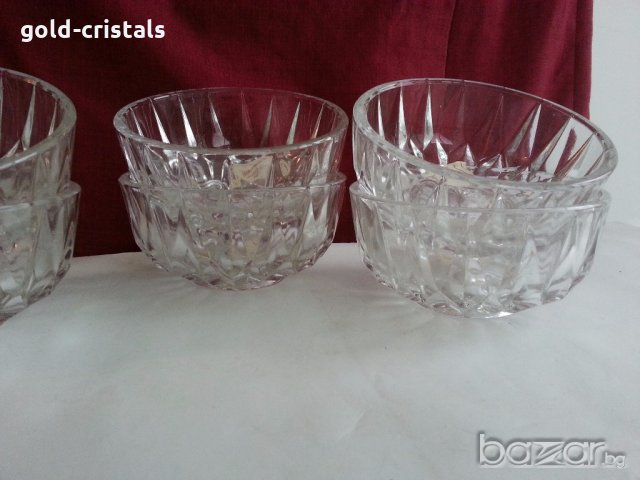  кристални купички , снимка 12 - Антикварни и старинни предмети - 20484471