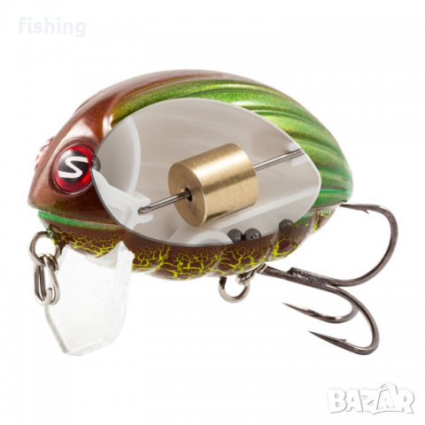 Salmo Bass Bug - плуващ воблер, снимка 2 - Такъми - 23558059
