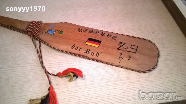 АНТИК-Немско гребло-100х13см-внос швеицария, снимка 2 - Антикварни и старинни предмети - 17304548