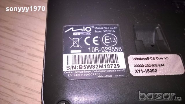 Mio c230 digi walker-gps-внос швеицария, снимка 4 - Mio - 14617264