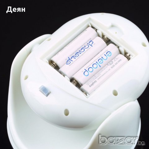 1716 Сензорна LED лампа с датчик за движение Light Angel, снимка 5 - Други стоки за дома - 19576391