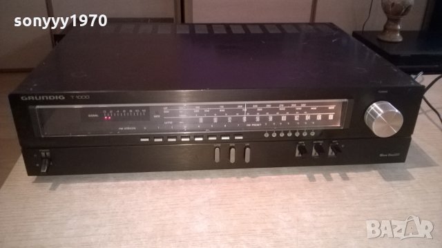 grundig t1000 tuner high fidelity-внос швеицария, снимка 12 - Ресийвъри, усилватели, смесителни пултове - 24526019